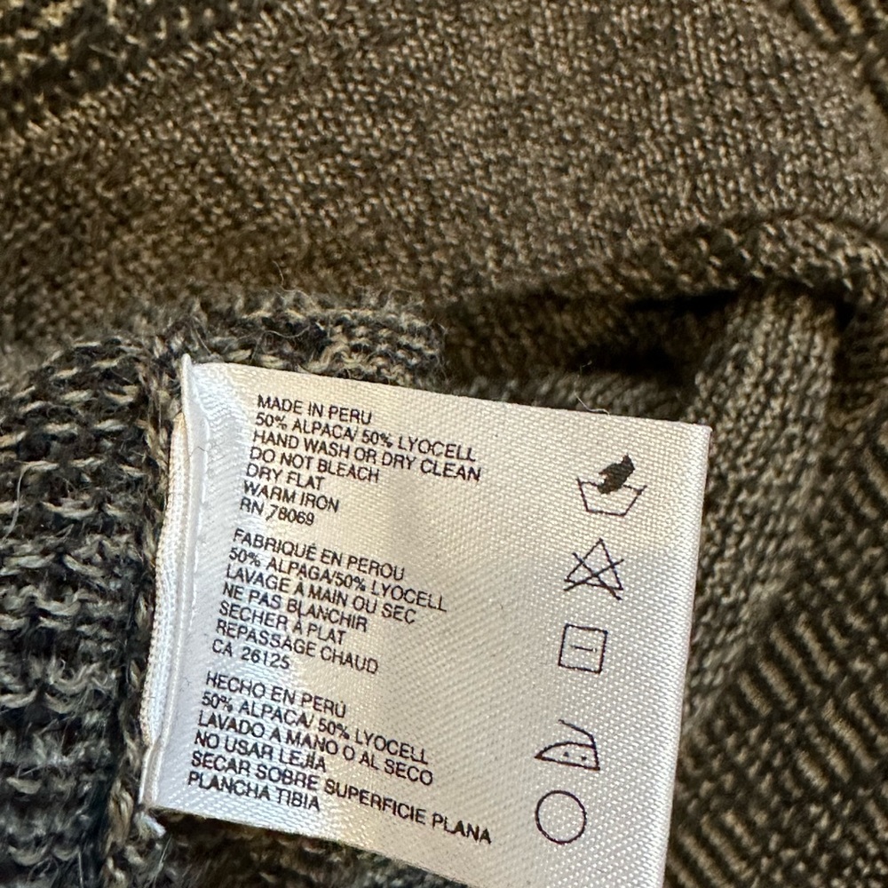 Ashworth Black/Gray, Collared 4 Button Pull Over,… - image 7